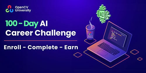 100-day Ai Career Challenge - Opencv University