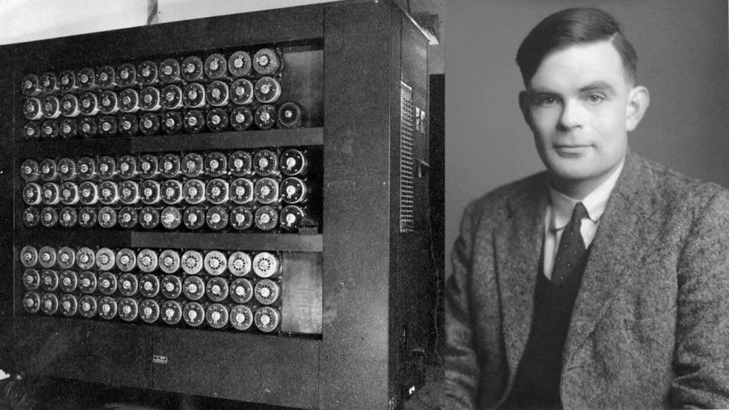 Alan Turing invented the computer but did he invent AI?